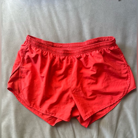 Nike Red DriFit Shorts EUC - Picture 1 of 7